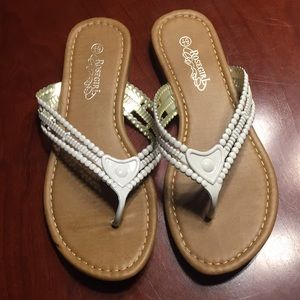 RoseGirl Flip flops, Size 6.5